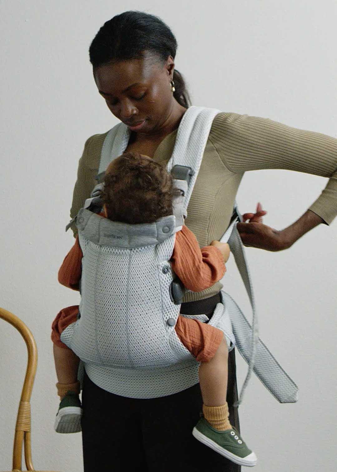 Baby Carrier Harmoy in gray 3D Mesh - BabyBjörn