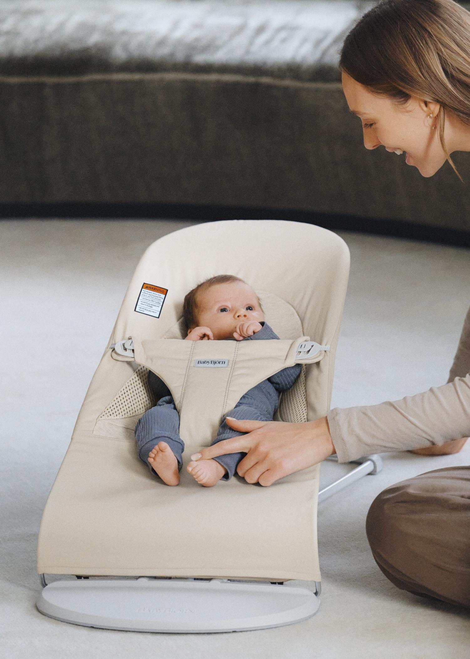 BabyBjörn Bouncer Balance Soft Light Beige Trifabric