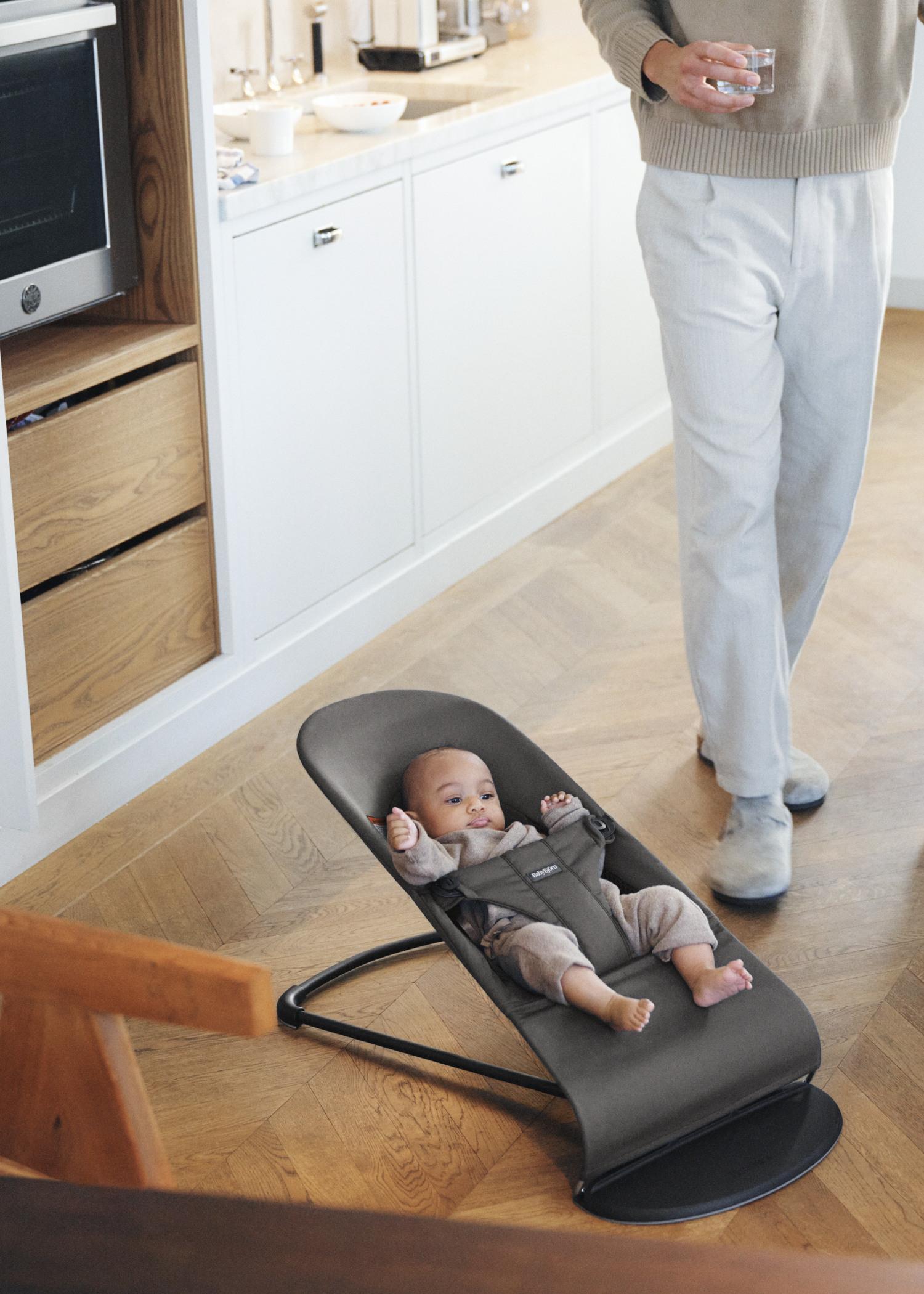 BabyBjörn Bouncer Balance Soft Dark grey Trifabric