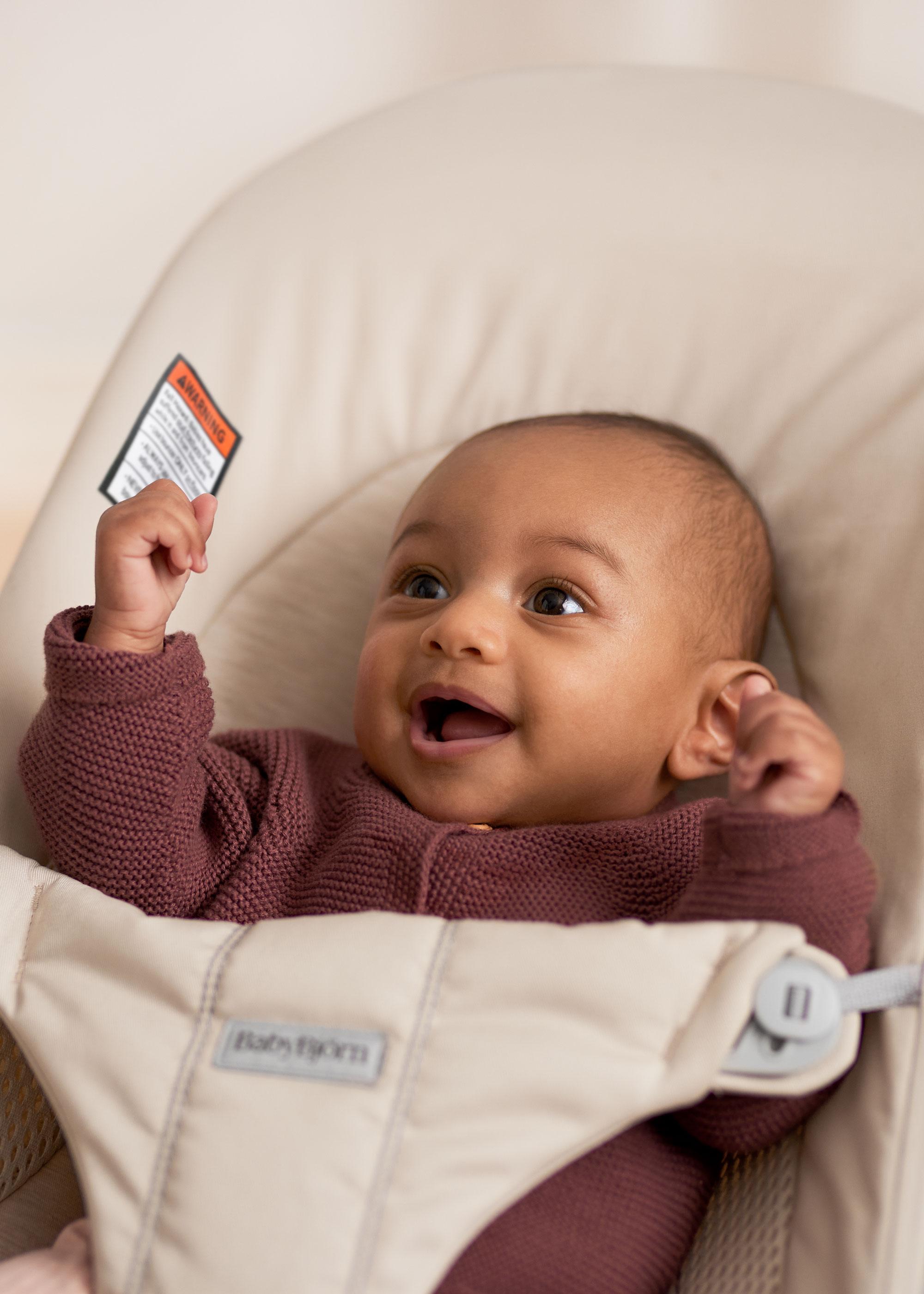Give Your Bouncer a Fresh Look with an extra fabric seat - BabyBjörn